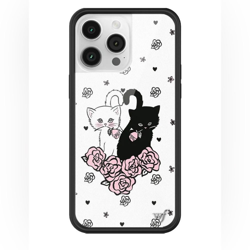 Wildflower Kittens iPhone 14 Pro Max Case